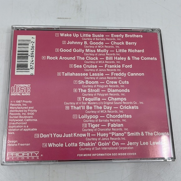 The Best of 50’s Party CD - Picture 3 of 5